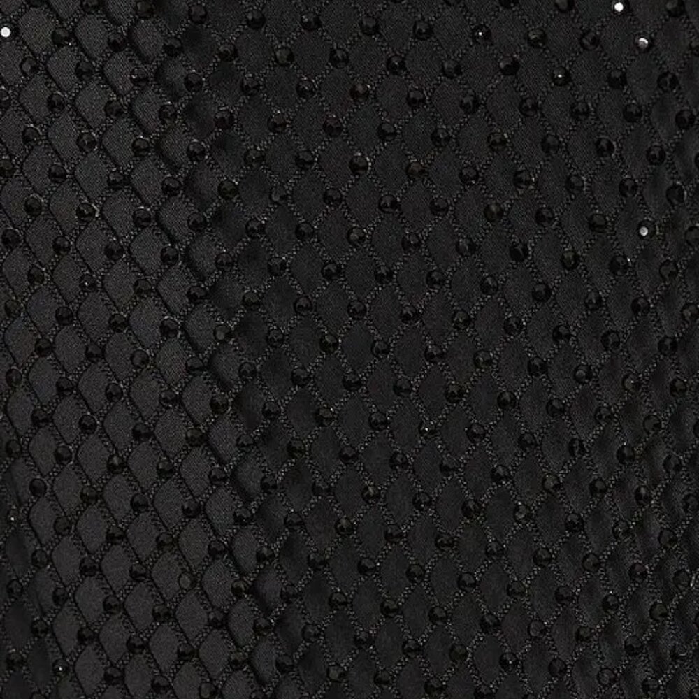 House of Harlow 1960 Sulima Gown – Black Embellished Mesh - Picture 4 of 8
